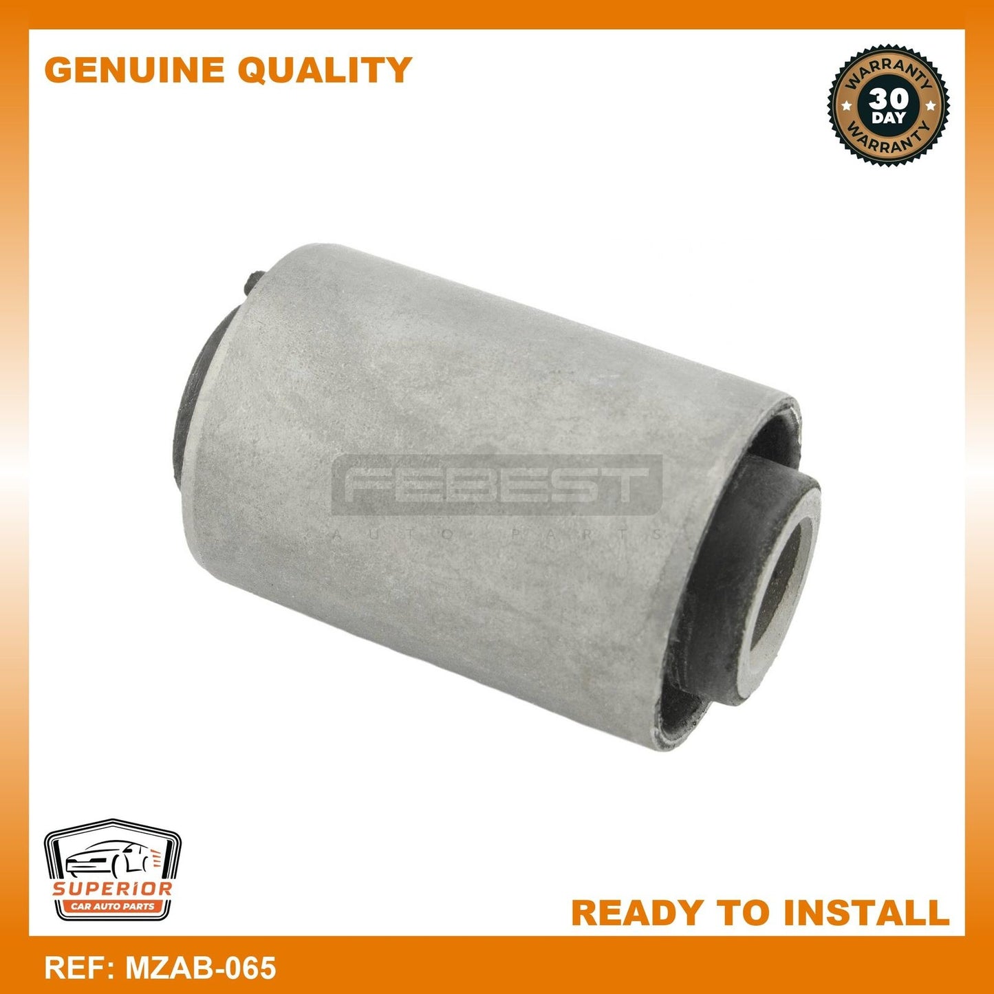Febest 2003-2018 Ford Focus Control Arm Trailing Arm Bush MZAB-065