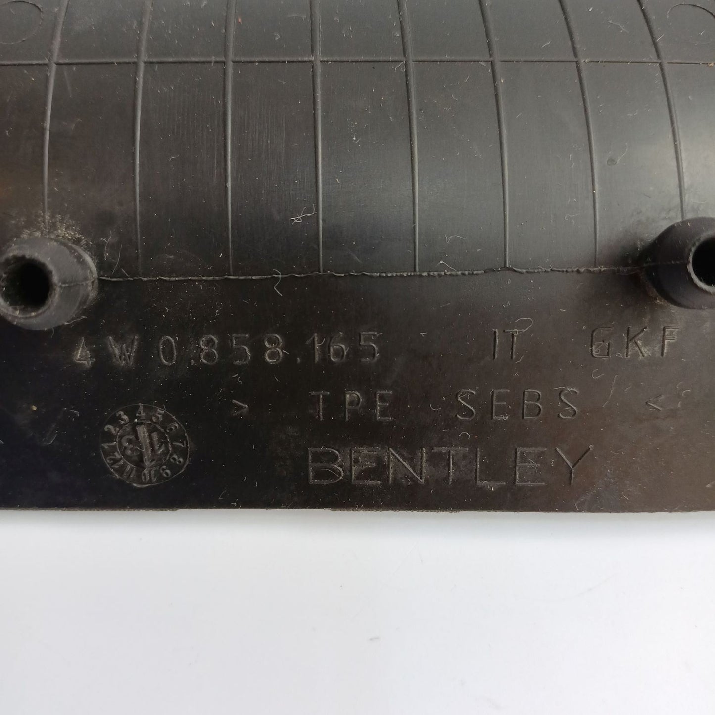 2013+ Bentley Continental Flying Spur Rubber Mat Stowage Compartment 4W0858165