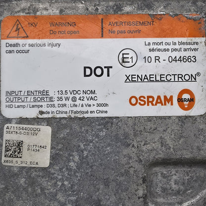 2019-2022 Chevrolet Blazer Xenon Ballast A71154400DG