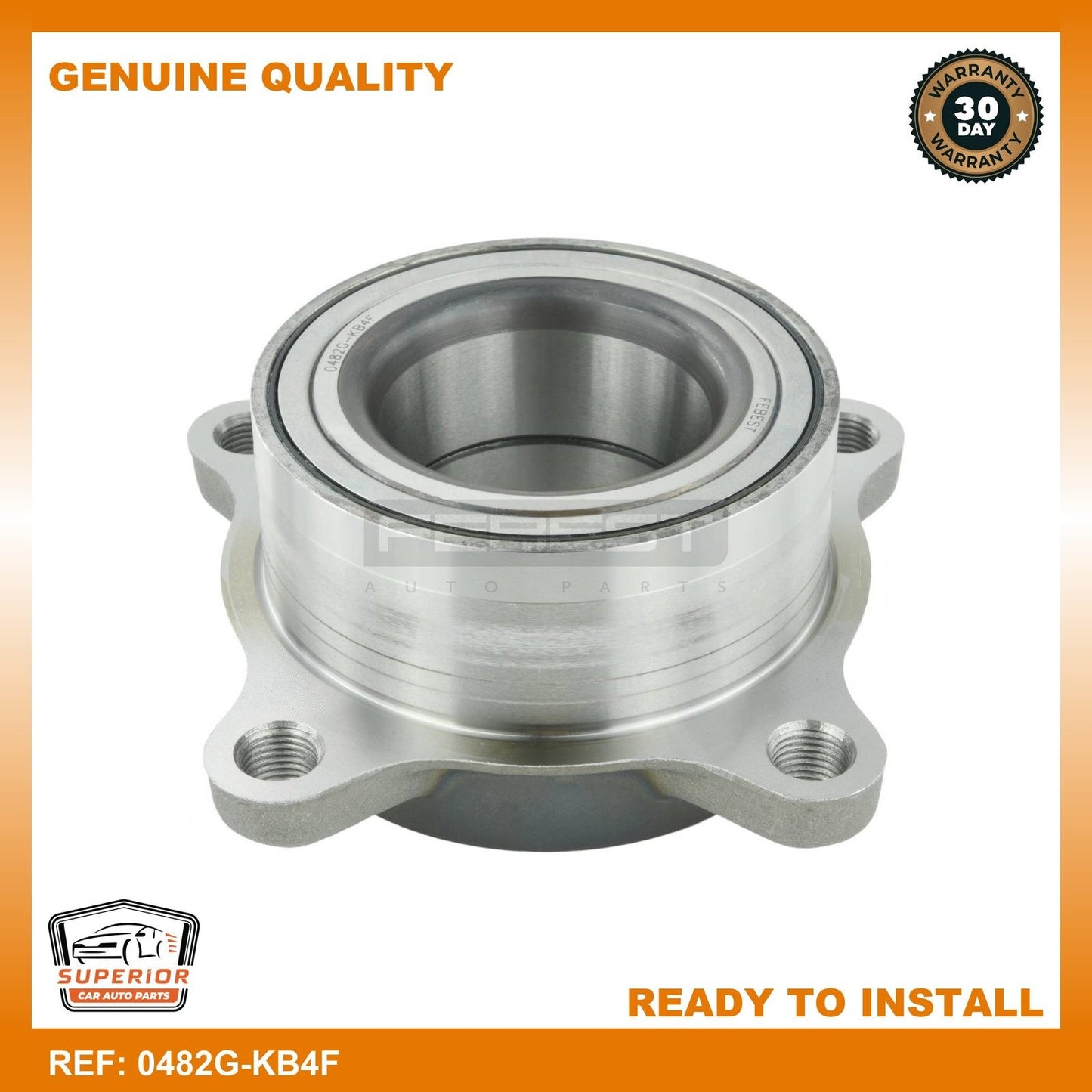 FEBEST 2008-2013 Mitsubishi Montero Sport Front Wheel Hub 0482G-KB4F