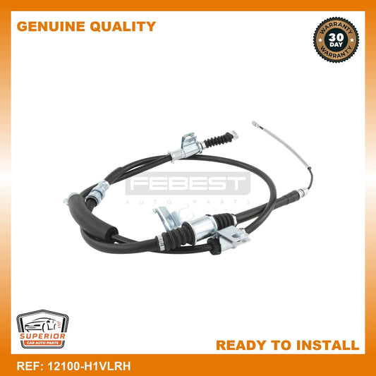 FEBEST HYUNDAI Parking Brake Cable 12100-H1VLRH