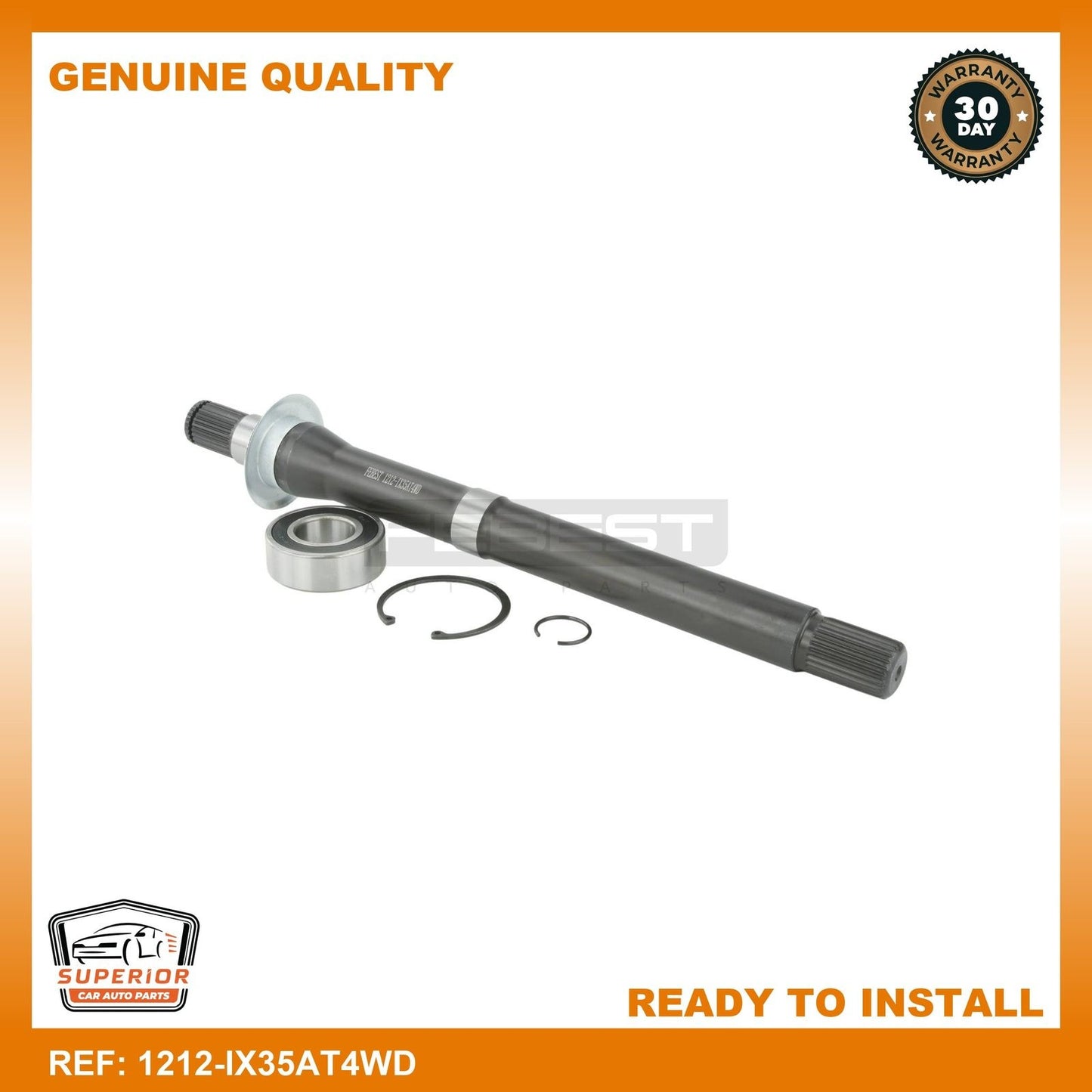 FEBEST 2015 Hyundai ix35 Axle Half Shaft Right 1212-IX35AT4WD