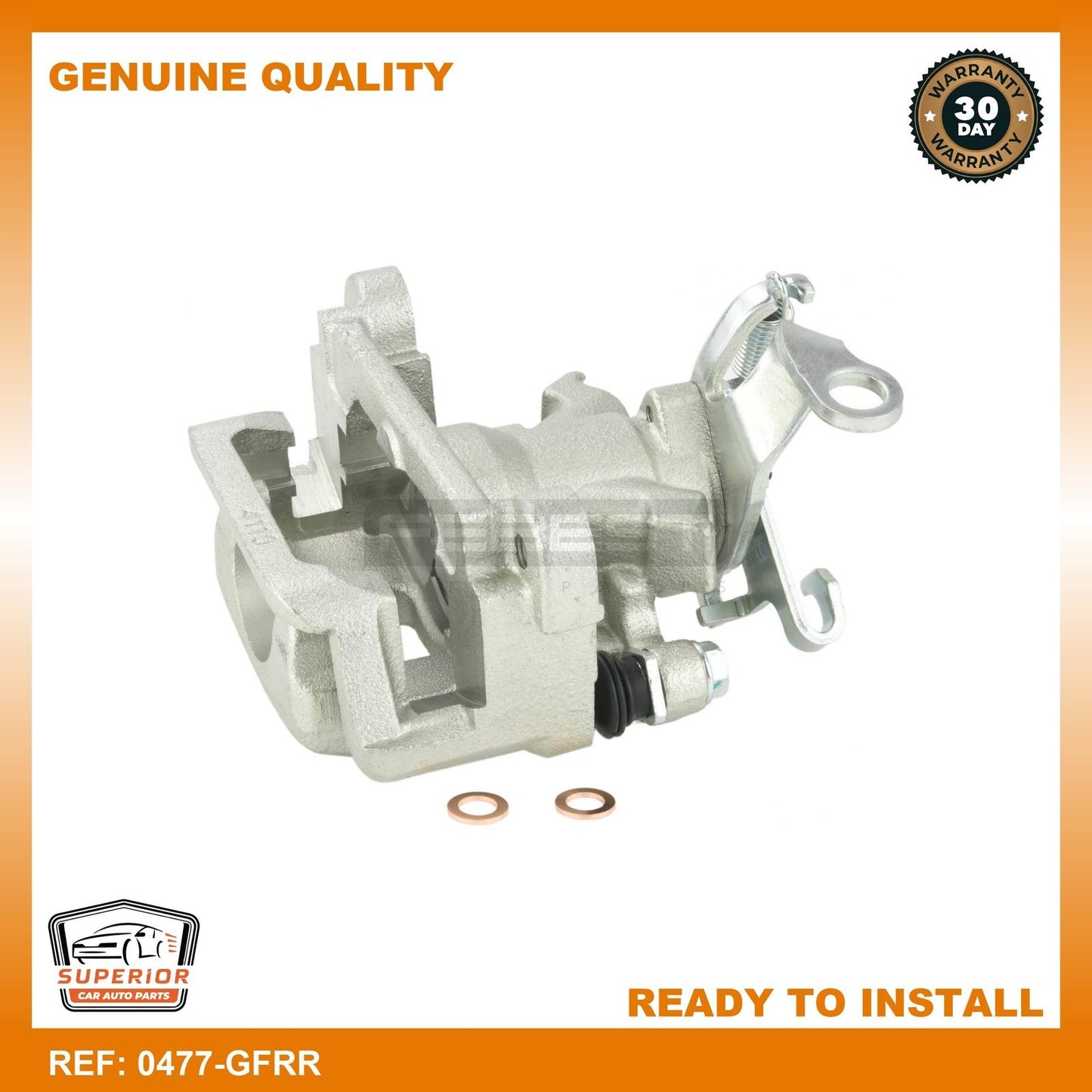 FEBEST 2013-2015 Mitsubishi ASX Rear Right Brake Caliper Assy 0477-GFRR