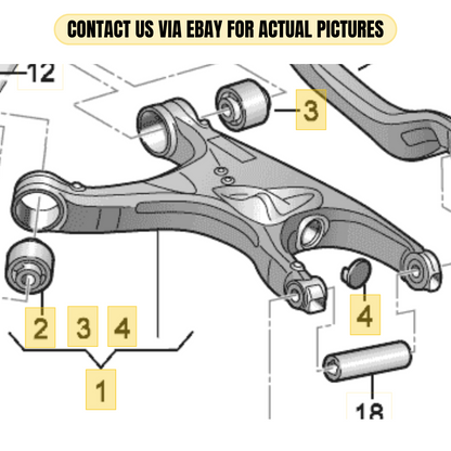 2010-2012 AUDI A4 REAR AXLE CARRIER BRACKET MOUNT RIGHT USED OEM 8K0505312j