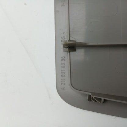 2003-2006 Mercedes-Benz CLS55 REAR AIR VENT BAFFLE FLOOR TRIM A2118310336