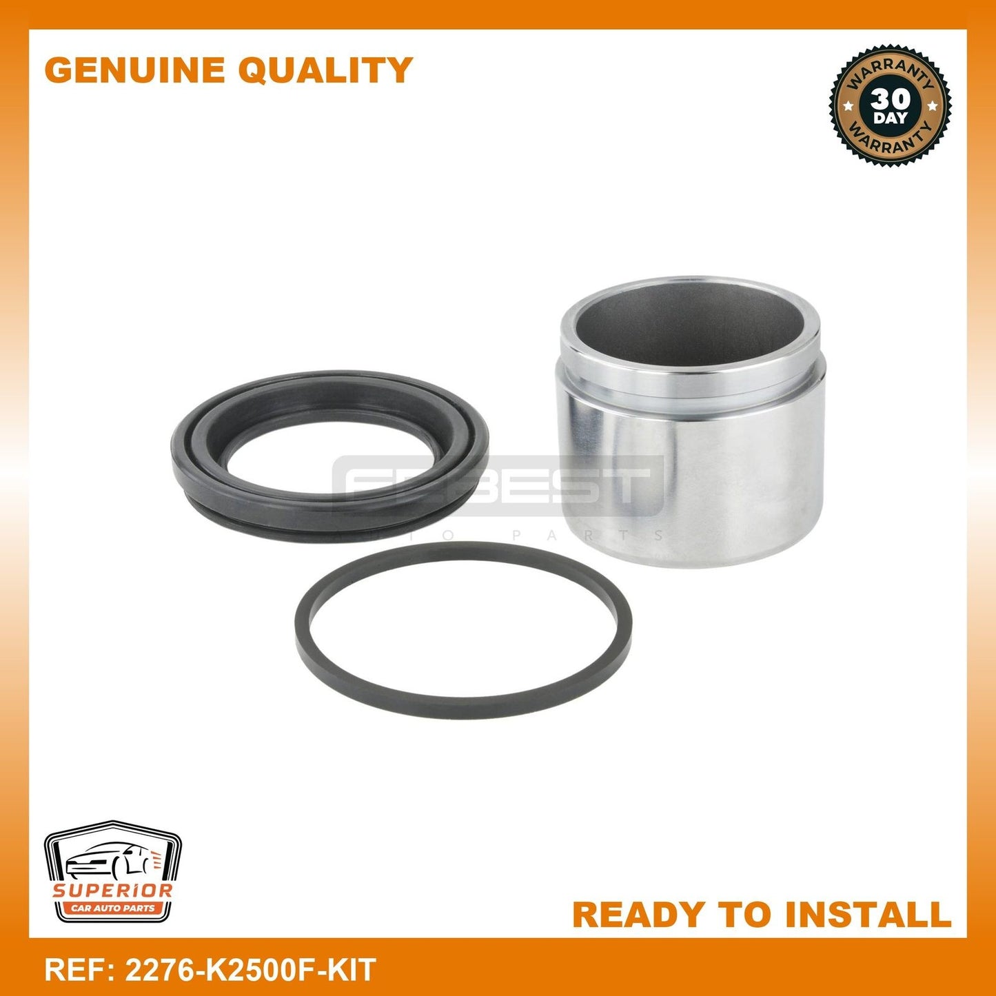 FEBEST HYUNDAI Repair Kit, Brake Caliper 2276-K2500F-KIT