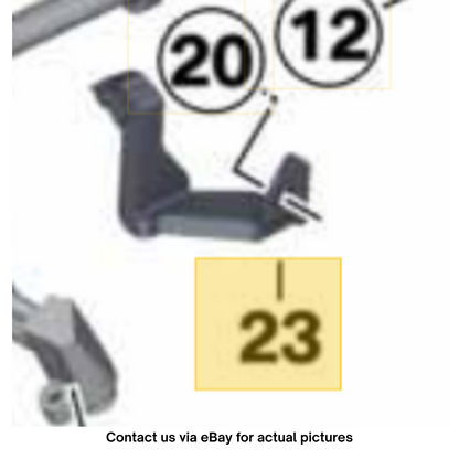 2007–2015 Mini Cooper A/C Suction Line Bracket OEM 64502752623