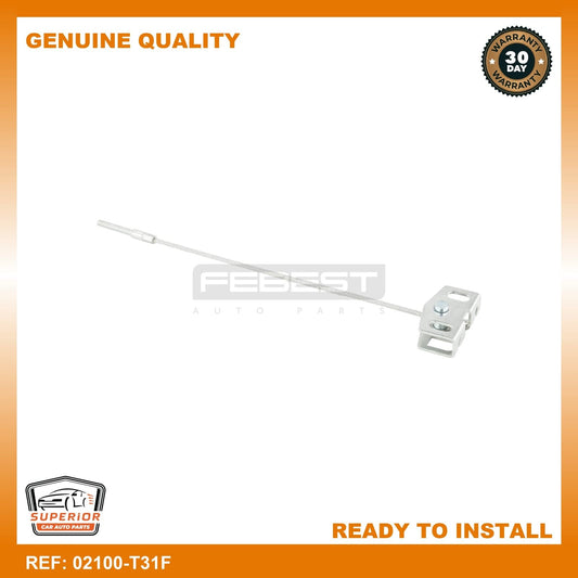 FEBEST 2007-2015 Nissan X-Trail Parking Brake Cable 02100-T31F