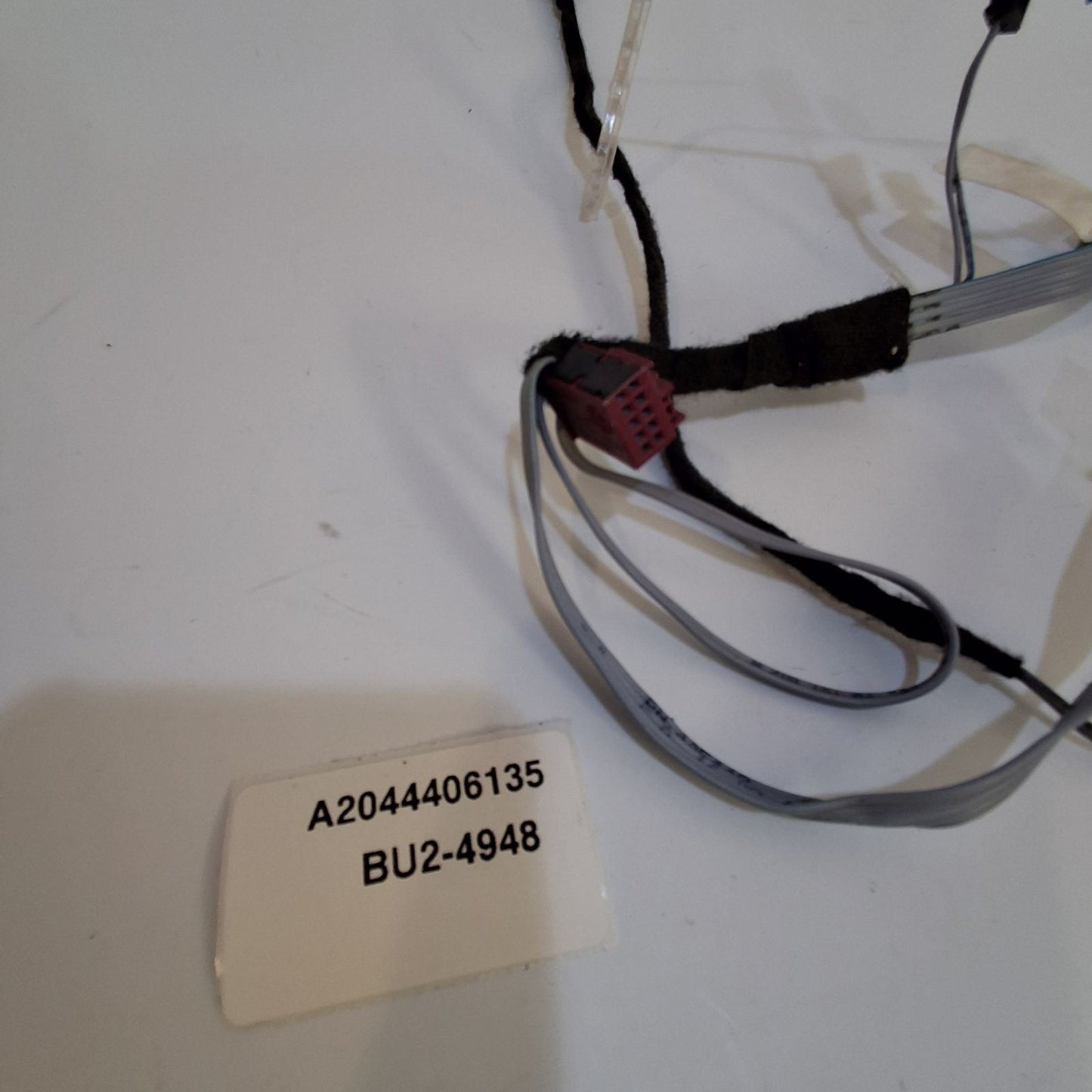 2012-2014 Mercedes-Benz C250 Rear Left Door Wiring Harness A2044406135