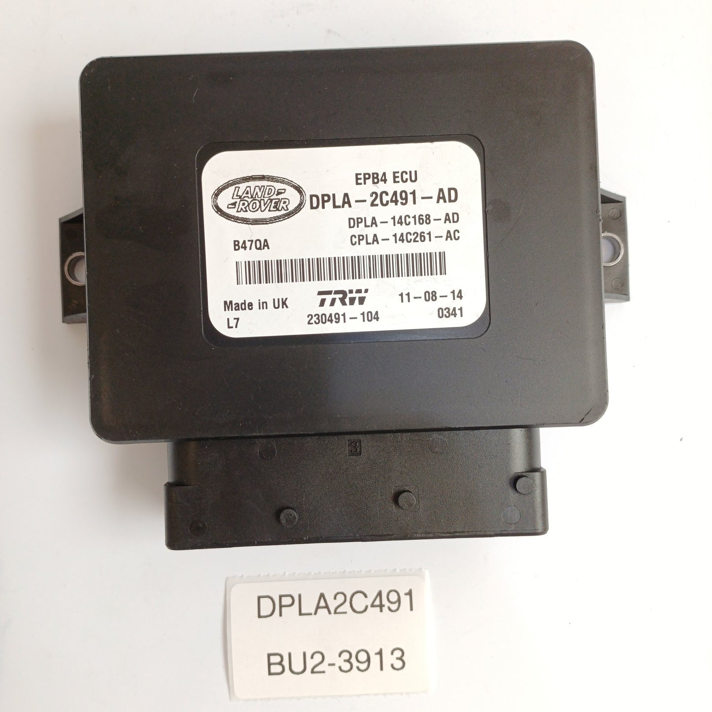 2014-2017 Land Rover Range Rover L405 PARKING BRAKE MODULE DPLA2C491