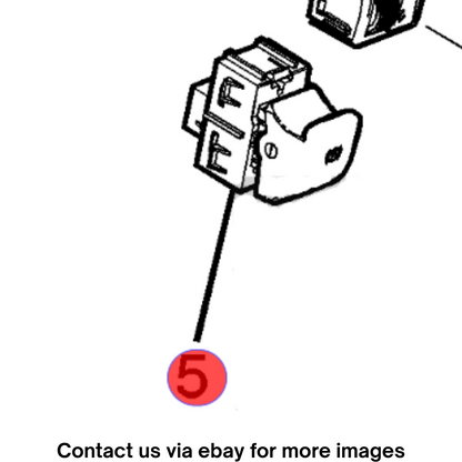 2018 Cadillac CTS Electric Parking Brake Switch Used OEM 22853832