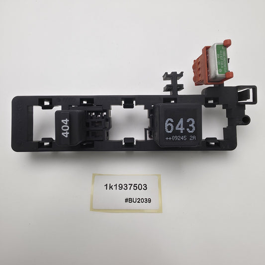 2006-2012 Volkswagen Golf Relay Holder Plate Fuse 1k1937503