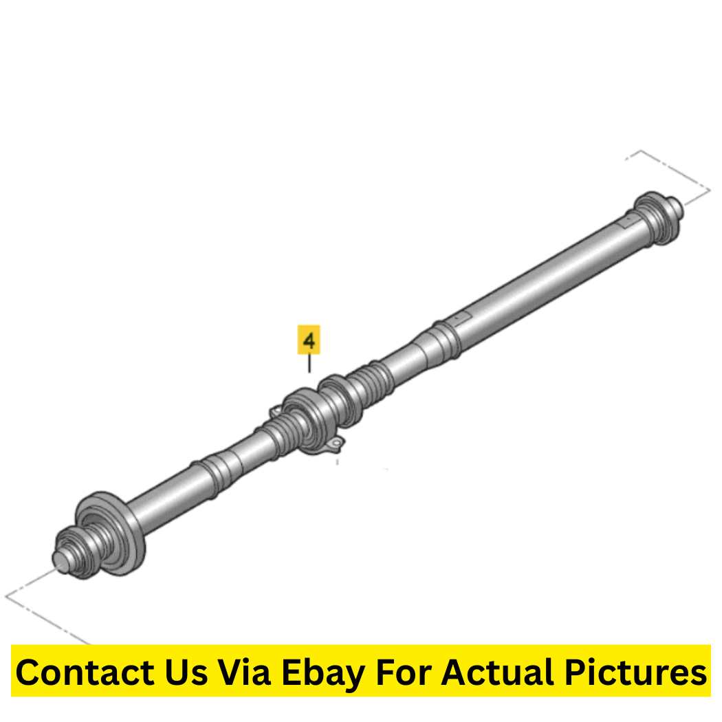 2012 Volkswagen Touareg Rear Cardan Shaft Used OEM 7P0521102P