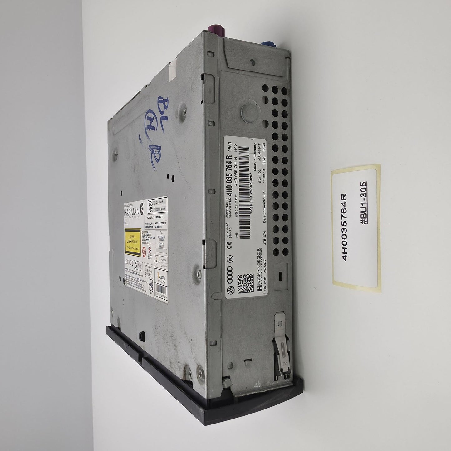 2011-2021 Audi A8 Control Unit For Information Electronics MMI 3G+ 4H0035764R
