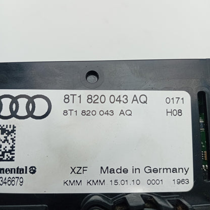 2008-2014 Audi A5 Climate Control Unit 8T1820043AQ
