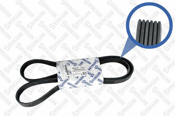 STELLOX 1990-2005 Ford Escort V-ribbed Belt 1084993