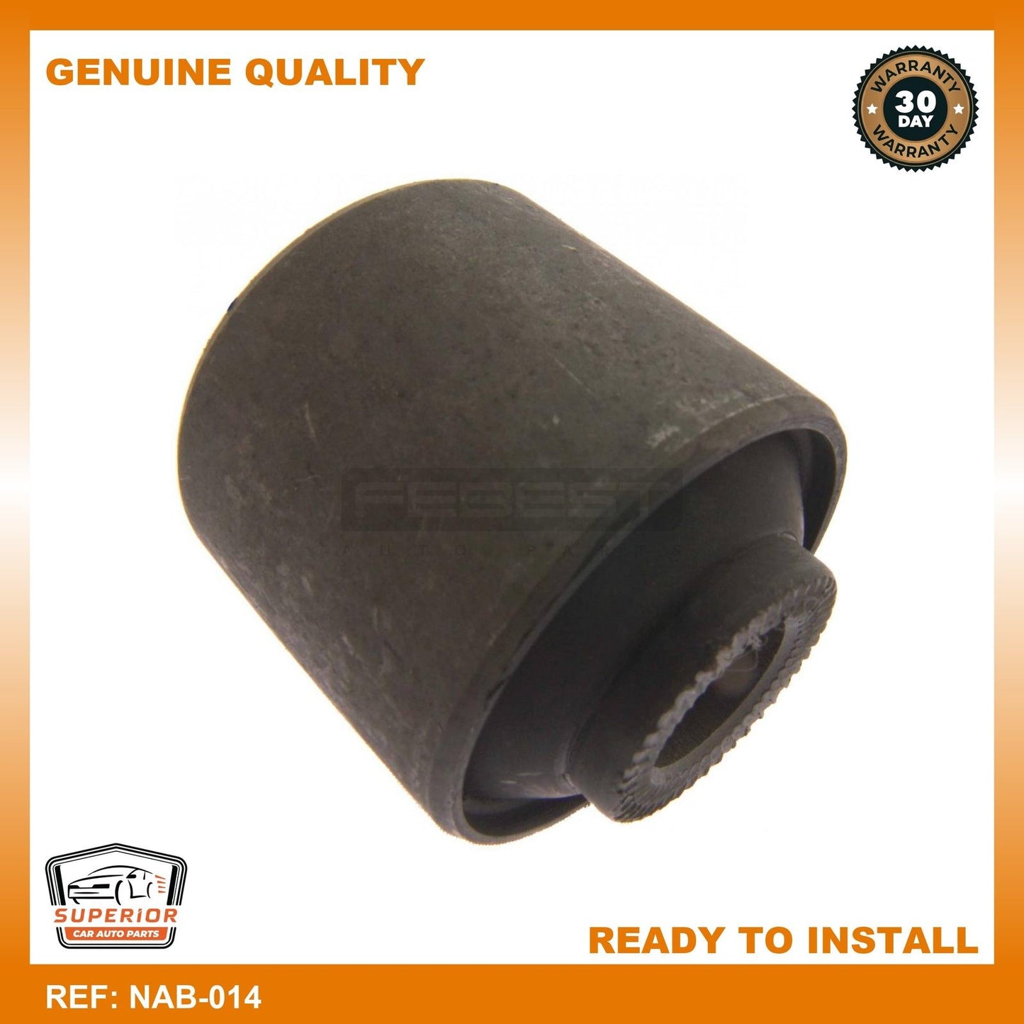 Febest Bushing, Rear Transverse Arm NAB-014