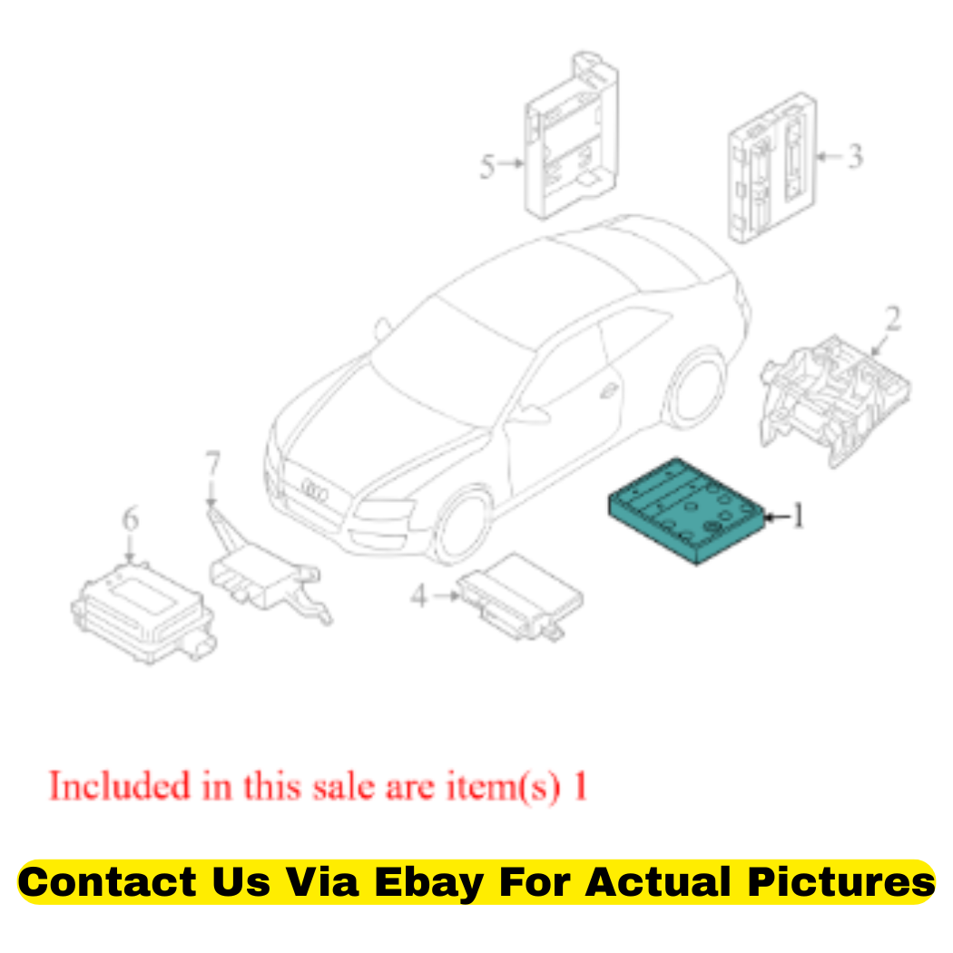 2012 Audi Q5 Used OEM Engine Control Module & Cover