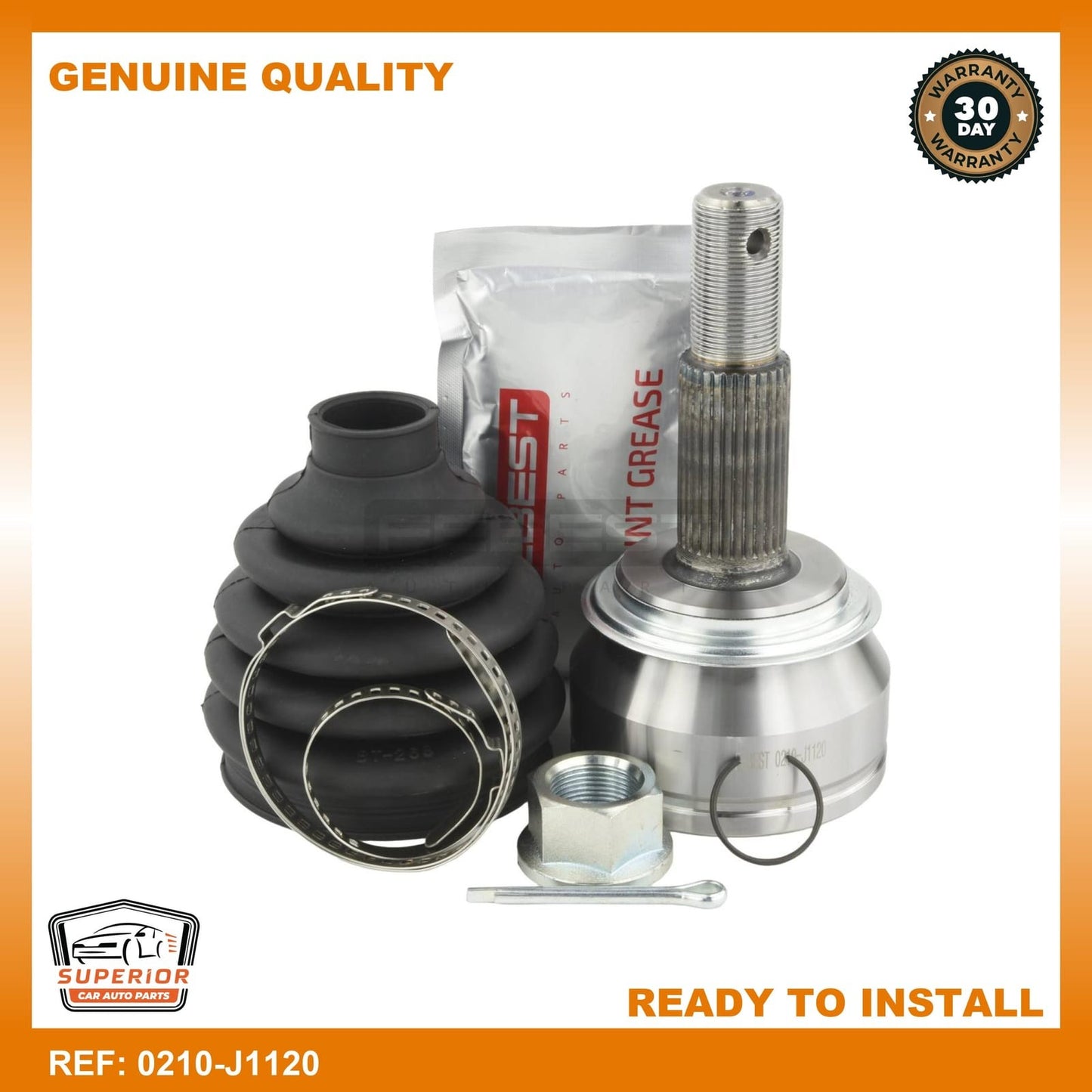 FEBEST 2017 Nissan X-Trail Outer Cv Joint 0210-J1120