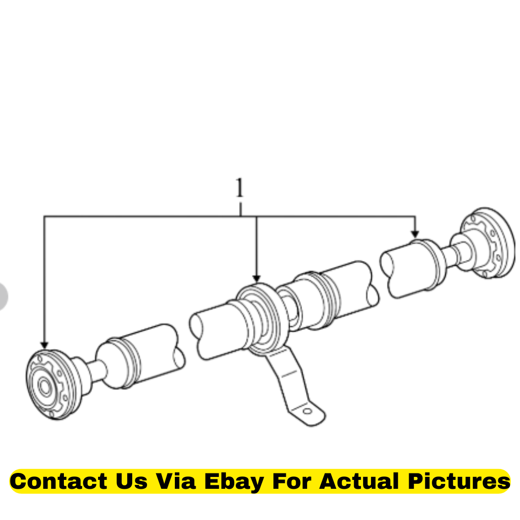 2013 Audi Q5 Driveshaft Propeller Shaft Used OEM 8R0521101C