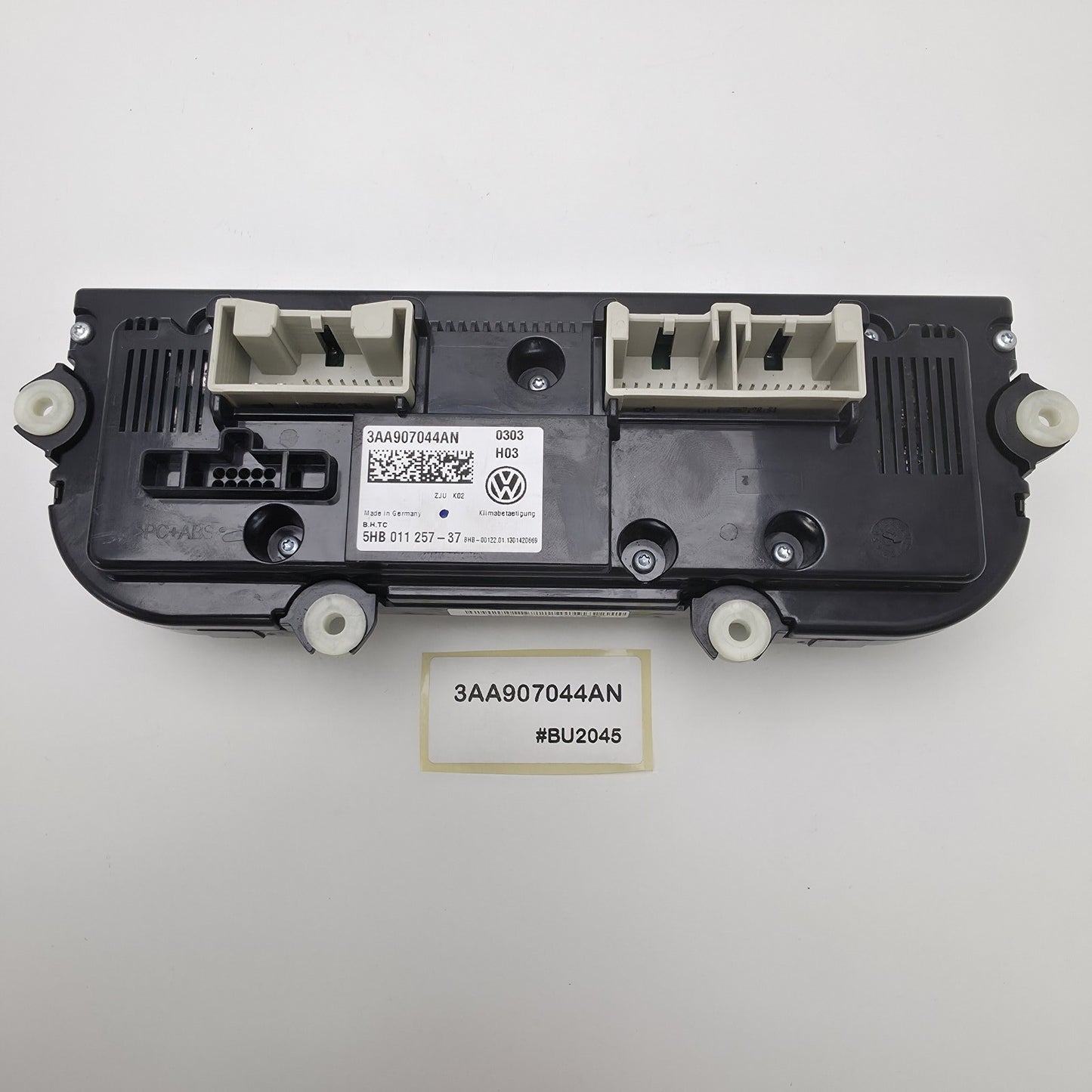 2012-2014 Volkswagen CC Climate Control AC Heater Unit 3AA907044AN