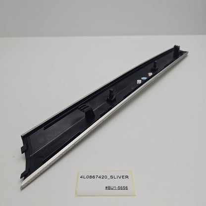2007-2015 Audi Q7 Trim Insert Aluminium Brushed Silver 4L0867420_SILVER