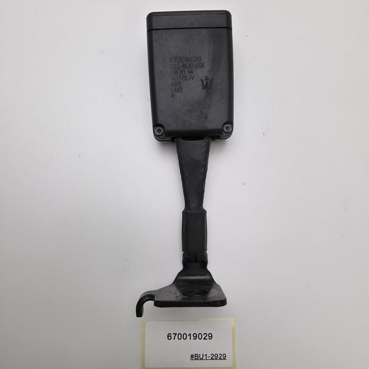 2013-2024 Maserati Ghibli REAR RIGHT SEAT BELT BUCKLE 670019029