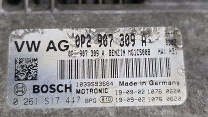 2016-2021 VAG Audi SQ8 RS6 RS7 Bentley Engine Control Module ECM ECU 0P2907309A