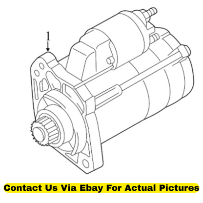 2012 Audi A8 Quattro Engine Starter Motor Used OEM 079911021G