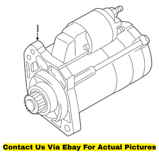 2012 Audi A8 Quattro Engine Starter Motor Used OEM 079911021G