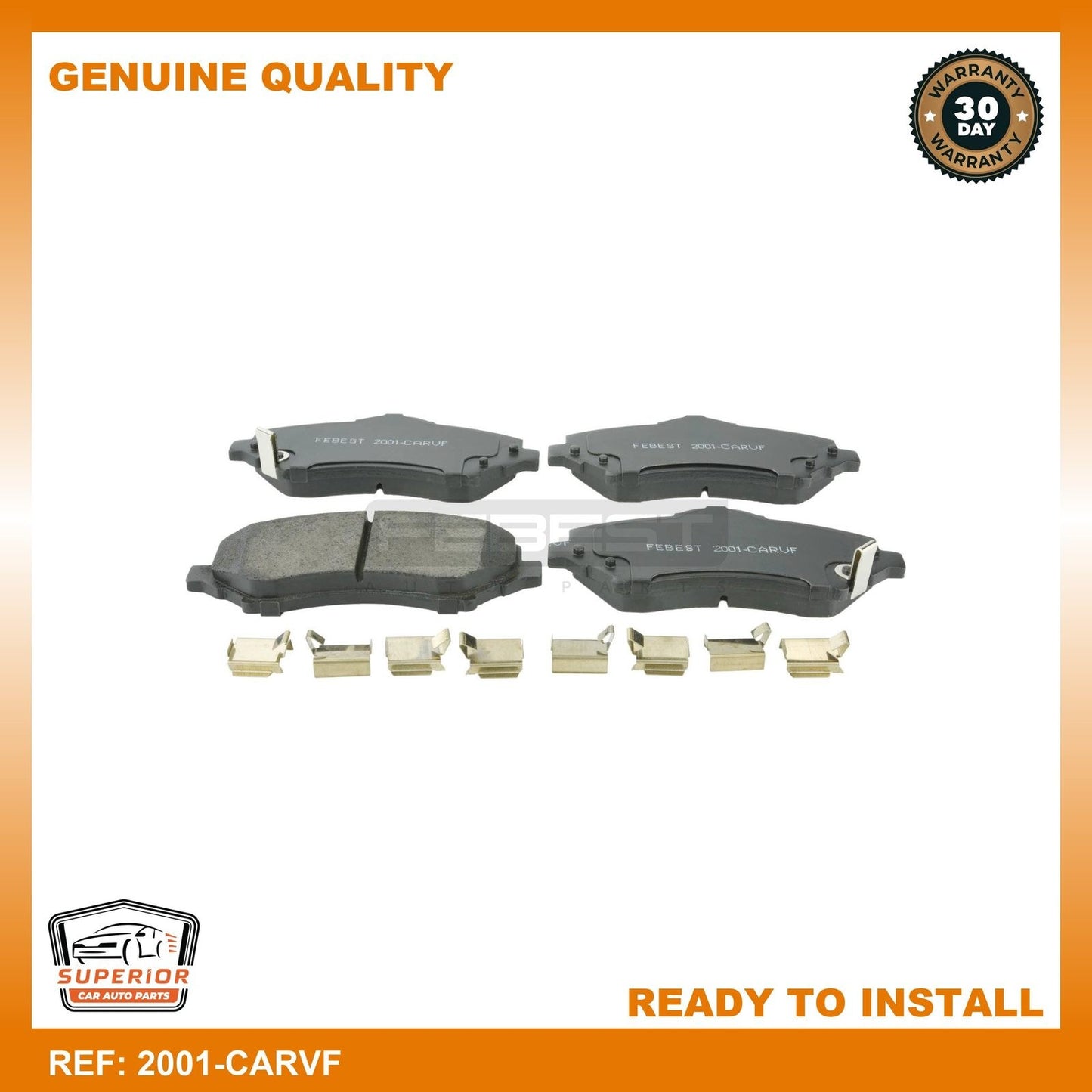 FEBEST Alfa Romeo Front Arm Bushing 2001-CARVF