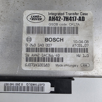 2010-2013 Land Rover Discovery 4 Transfer Case Control Module AH427H417AD
