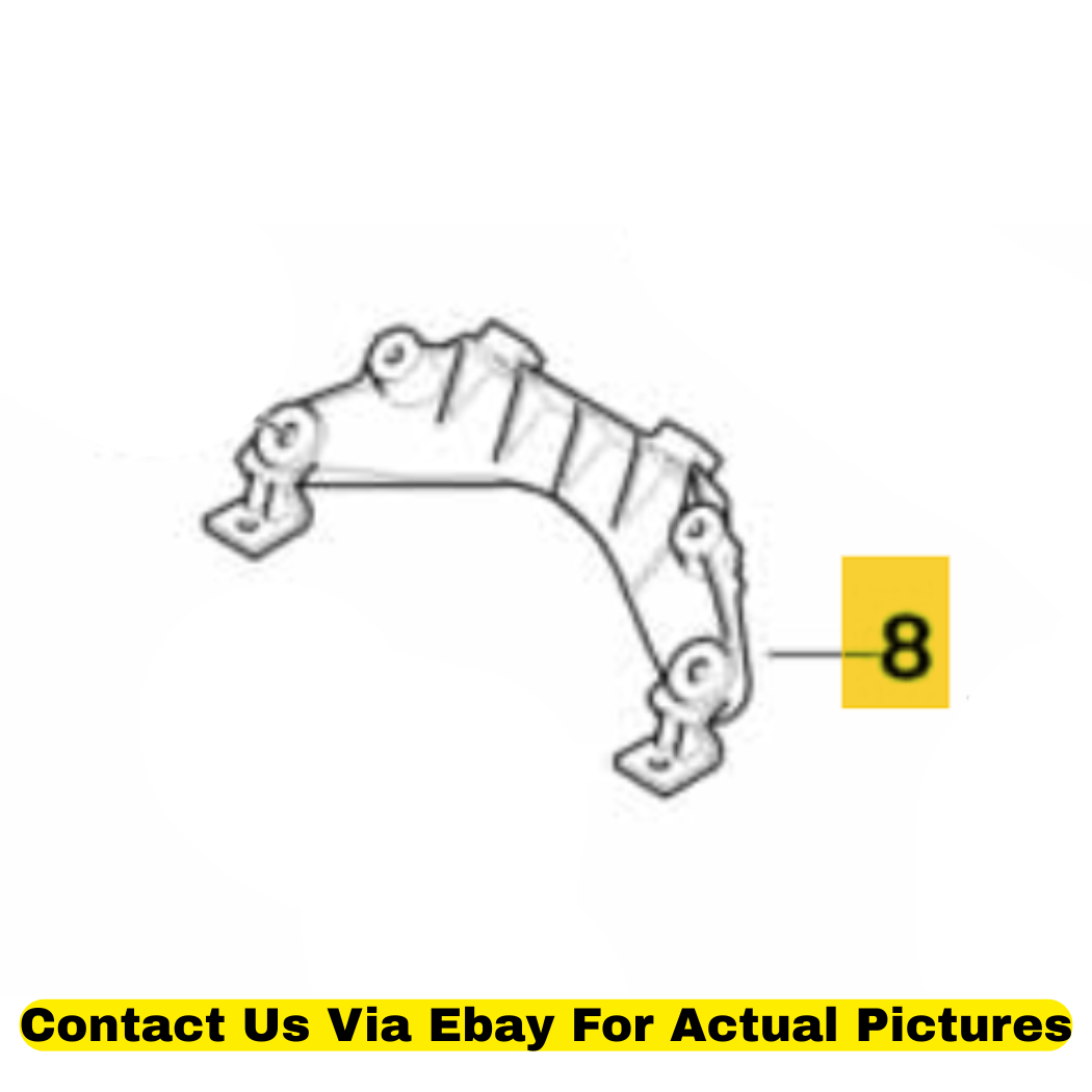 2012 BMW X6 Body Reinforcement Brackets & V-Strut Set Used OEM