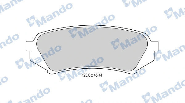 MANDO TOYOTA Brake Pad Set MBF015858