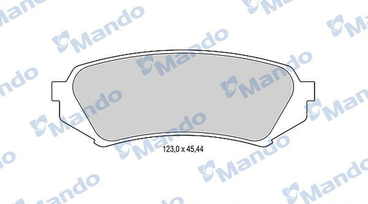 MANDO TOYOTA Brake Pad Set MBF015858