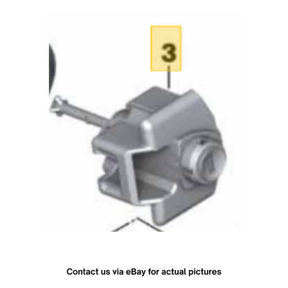 2010-2012 Mini Cooper Door Lock Catch with Code USED OEM 51217074428