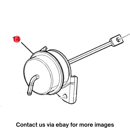 2018 Cadillac CTS Turbocharger Wastegate Actuator Used OEM 12650093