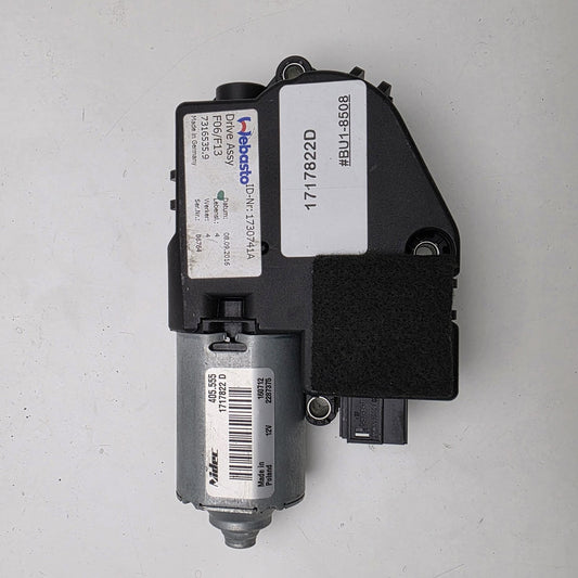 2012-2016 BMW 528i Overhead Sunroof Motor 1717822D