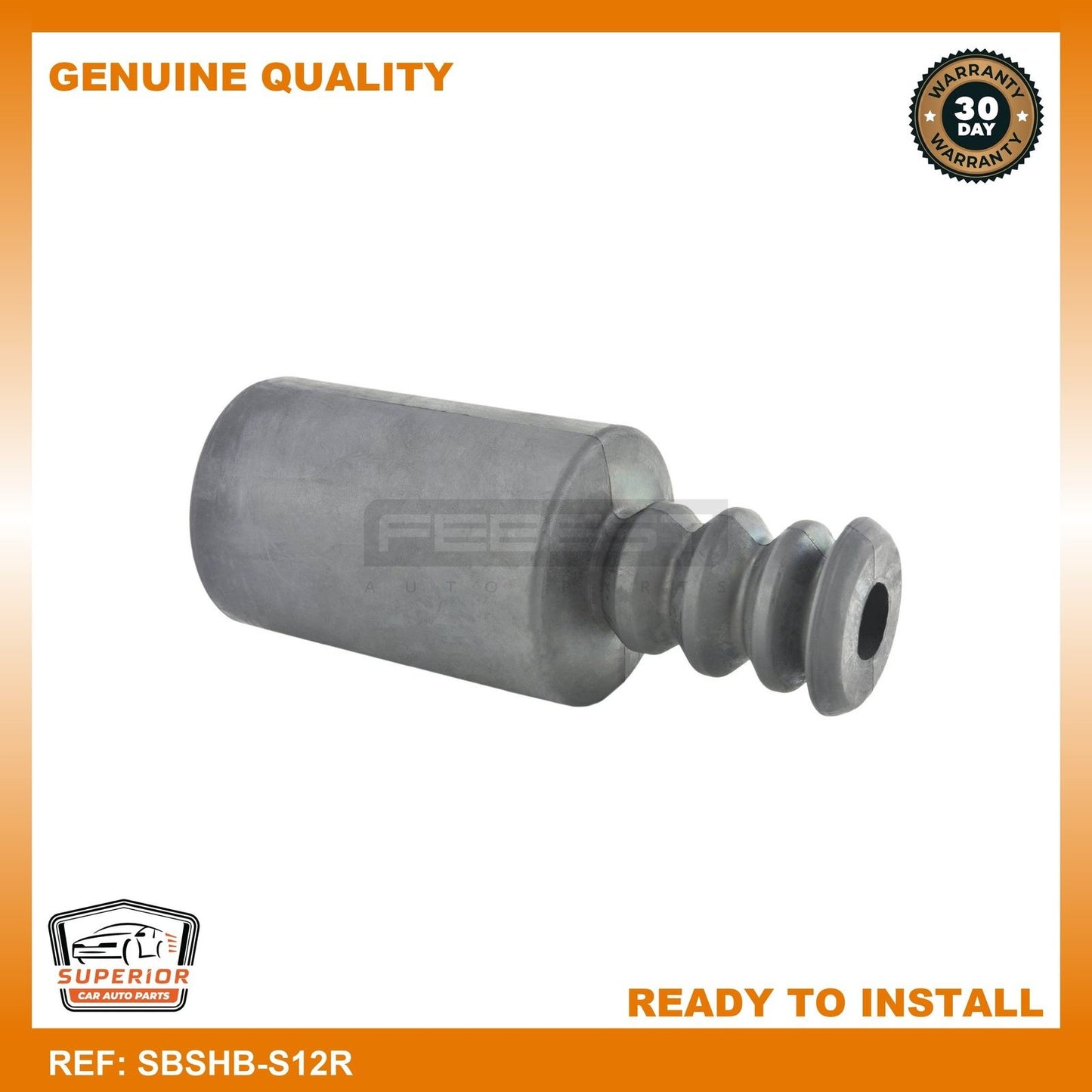 FEBEST 07-19 Subaru Forester Boot Jounce Bumper Rear Shock SBSHB-S12R