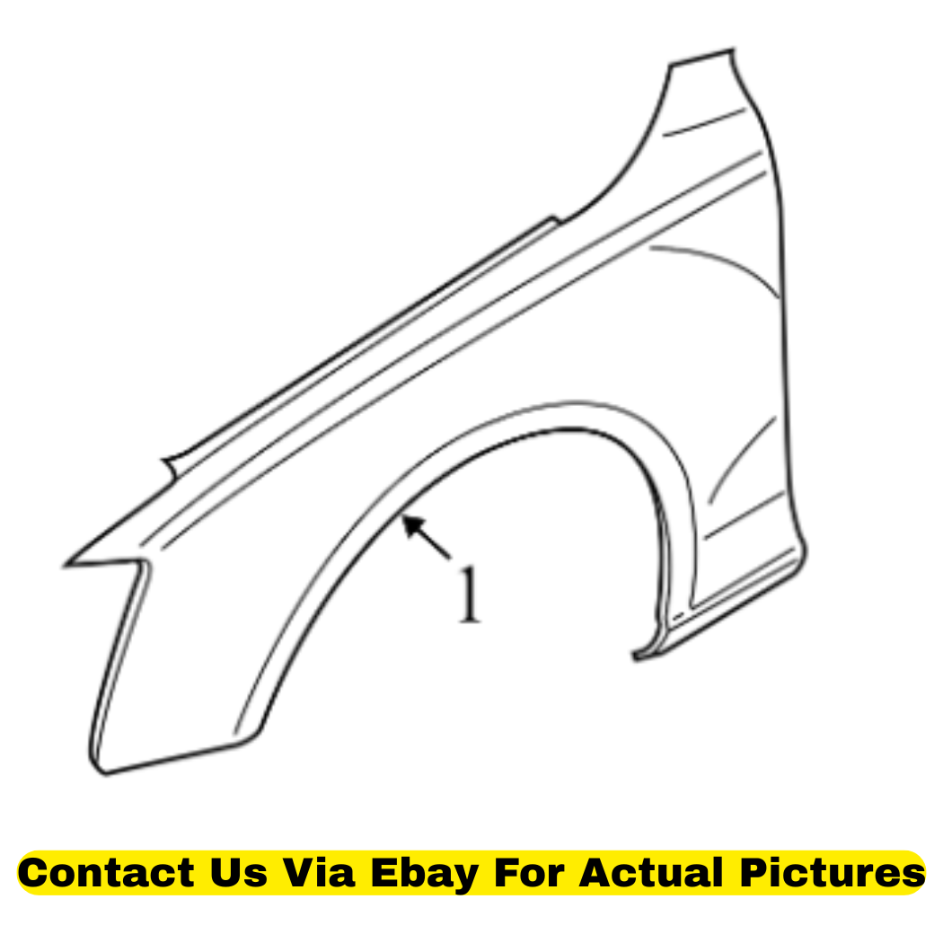 2012 Audi Q5 Front Left Fender Used OEM 8R0821105