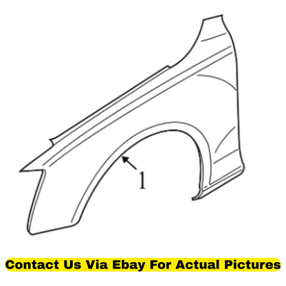 2012 Audi Q5 Front Left Fender Used OEM 8R0821105