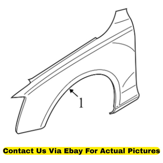 2012 Audi Q5 Front Left Fender Used OEM 8R0821105