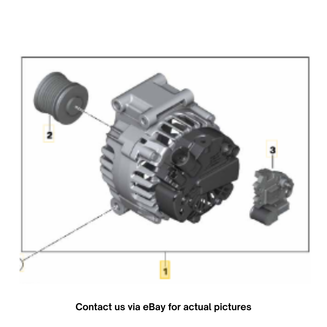2011–2015 Mini Cooper Alternator 120 A Used OEM 12317615484