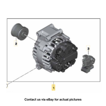 2011–2015 Mini Cooper Alternator 120 A Used OEM 12317615484
