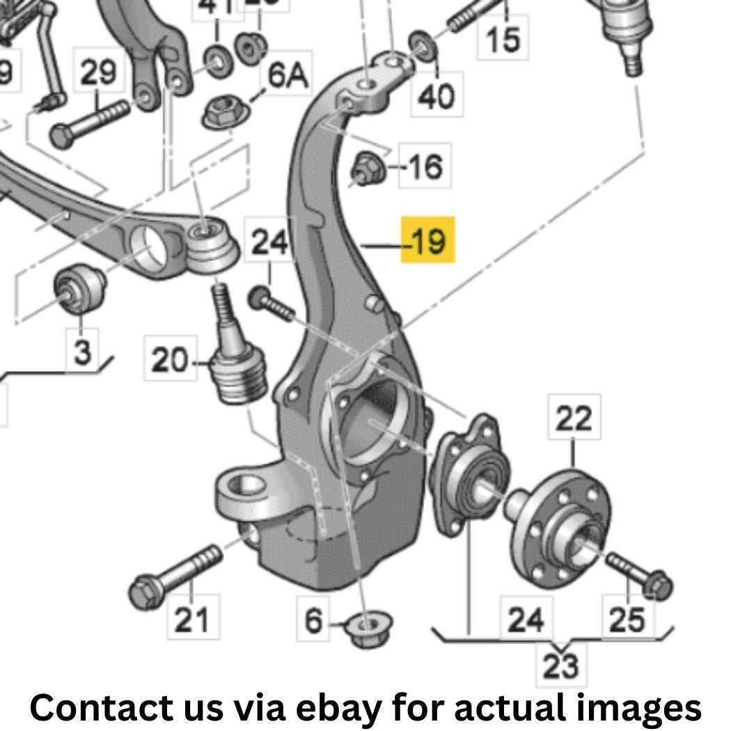 Audi 2013-2016 Audi A4 Steering Knuckle 4G0407253A
