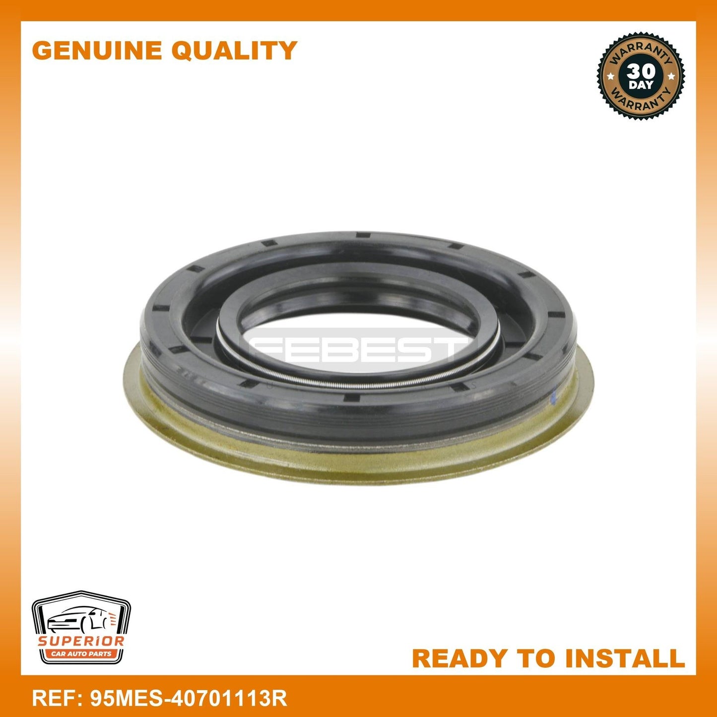 Febest Rear Differential Pinion Seal 95MES-40701113R