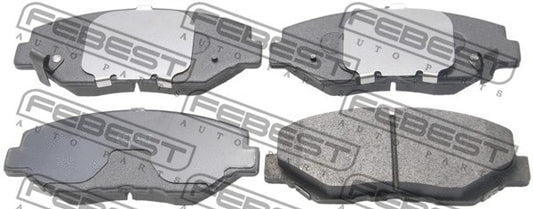 FEBEST 2002-2006 Honda CR-V Disc Brake Pad Set 0301-RDF