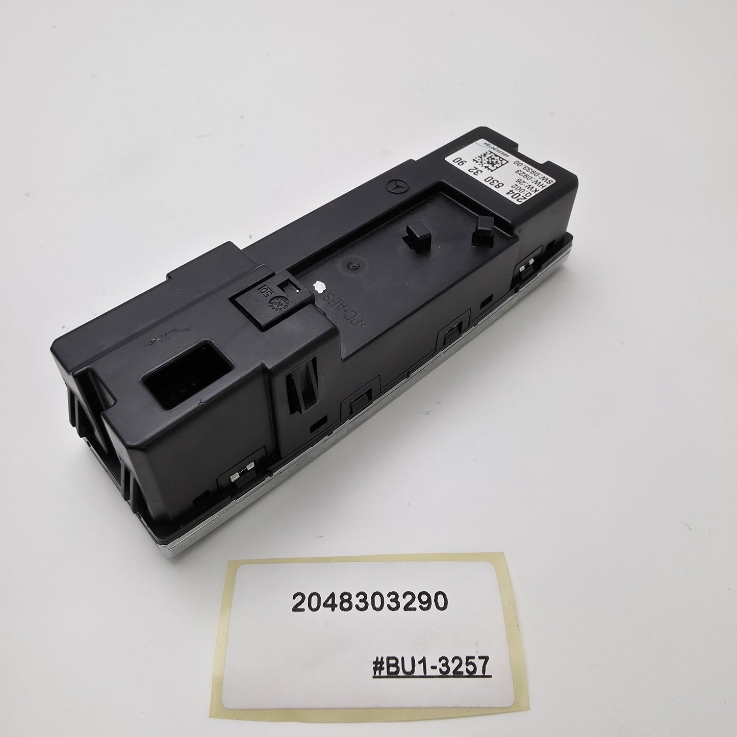 2006-2018 Mercedes-Benz CLS HVAC Temperature Control Panel Rear 2048303290