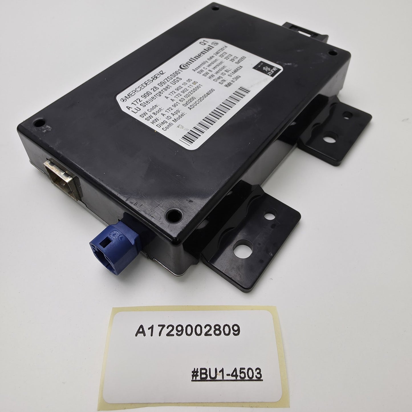 2015 Mercedes-Benz GL450 Control Unit Complete Media Interface A1729002809