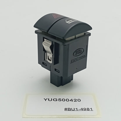 2007-2012 Land Rover Range Rover Hazard Warning Switch YUG500420